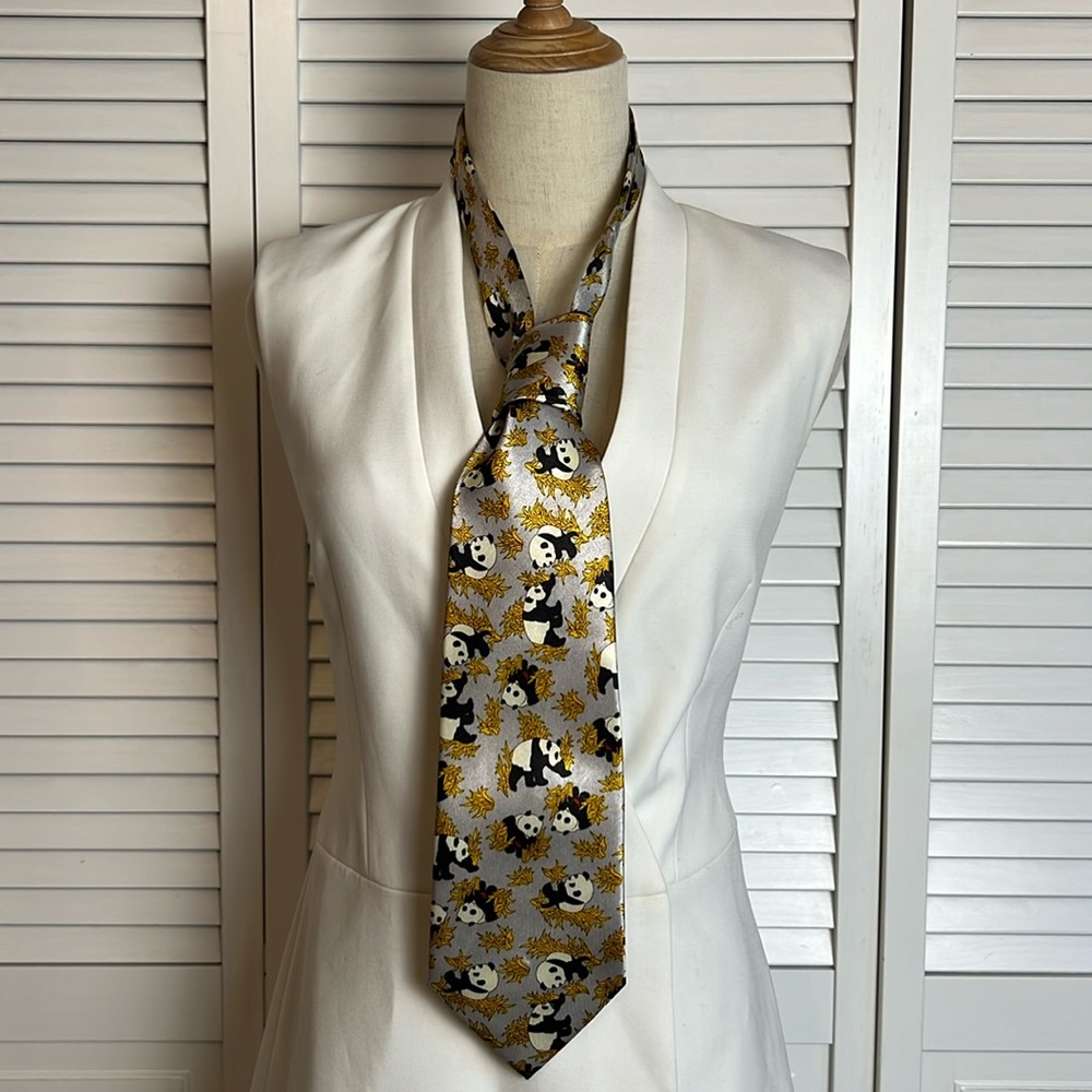 ARMANI | Panda Bear Tie